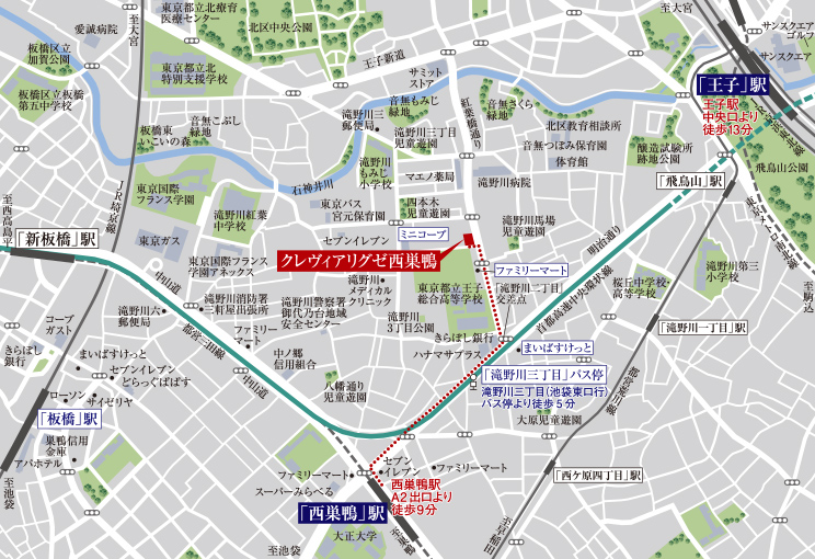現地案内図